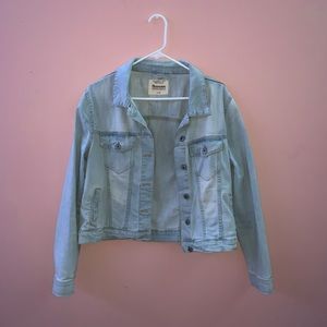 Light-Wash Denim Jacket